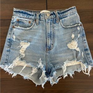 Abercrombie Denim Mom Shorts
